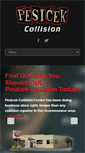 Mobile Screenshot of pesicekcollision.com
